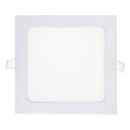 Χωνευτό Φωτιστικό LED SQUARE LED/15W/230V 4200K 18,8x18,8 cm λευκό
