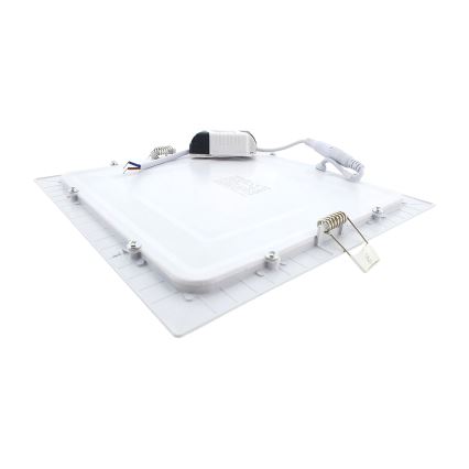 Χωνευτό Φωτιστικό LED SQUARE LED/18W/230V 2700K 22x22 cm λευκό