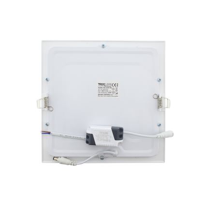 Χωνευτό Φωτιστικό LED SQUARE LED/18W/230V 4200K 22x22 cm λευκό