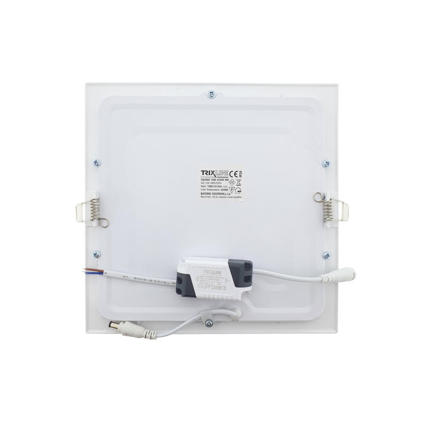 Χωνευτό Φωτιστικό LED SQUARE LED/18W/230V 4200K 22x22 cm λευκό