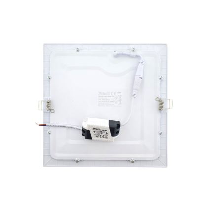 Χωνευτό Φωτιστικό LED SQUARE LED/18W/230V 6500K 22x22 cm λευκό