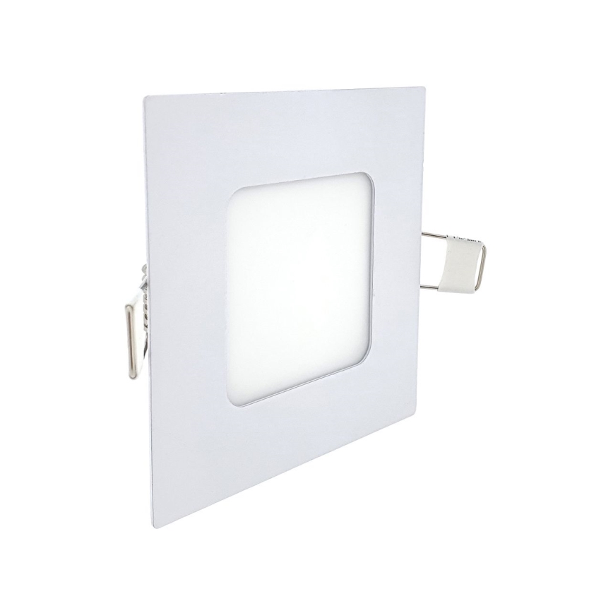 Χωνευτό Φωτιστικό LED SQUARE LED/3W/230V 4200K 8,3x8,3 cm λευκό