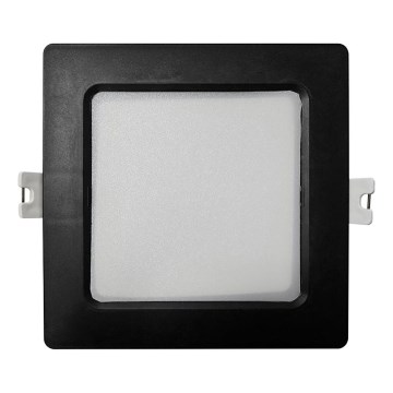 Χωνευτό Φωτιστικό LED SQUARE LED/6W/230V 4000K 12x12 cm μαύρο