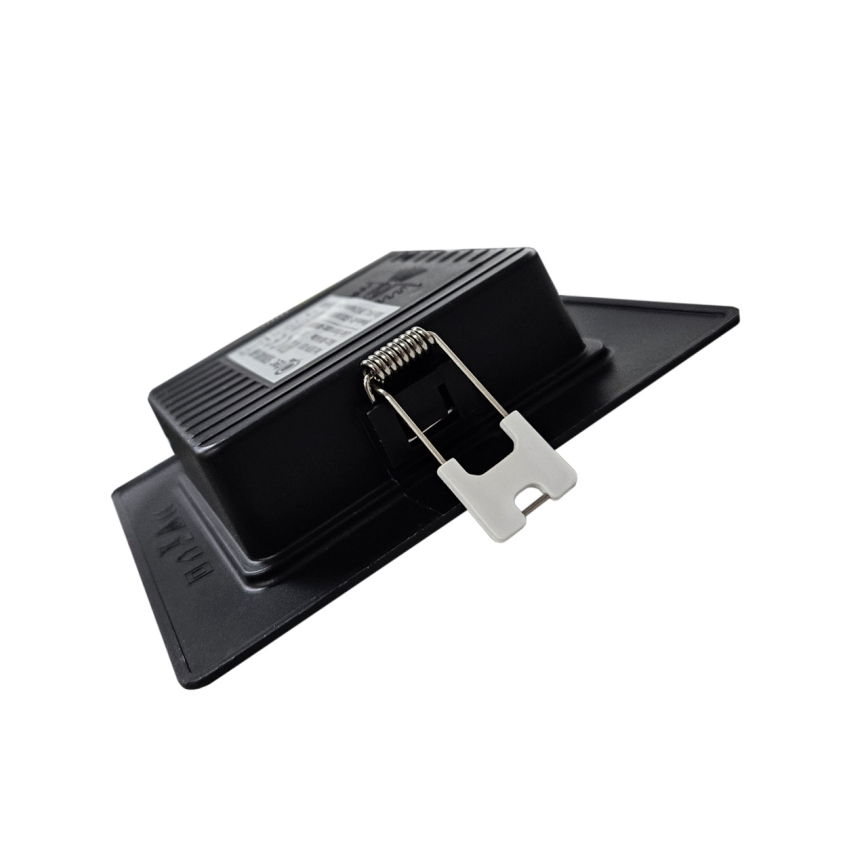 Χωνευτό Φωτιστικό LED SQUARE LED/6W/230V 4000K 12x12 cm μαύρο