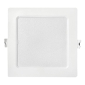 Χωνευτό Φωτιστικό LED SQUARE LED/9W/230V 4000K 14,5x14,5 cm λευκό