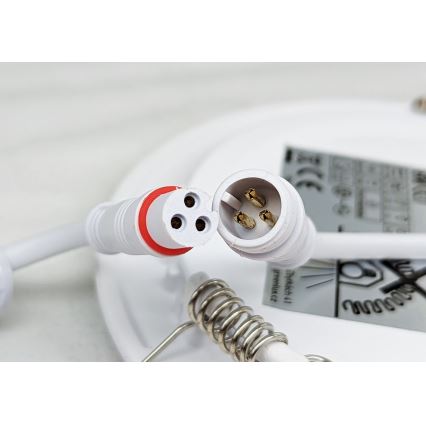 Χωνευτό Φωτιστικό LED VEGA LED/12W/230V 2900/3900/5800K 17,5x17,5 cm λευκό