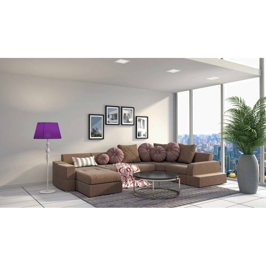 Χωνευτό Φωτιστικό LED VEGA LED/24W/230V 2900/3900/5800K 30x30 cm λευκό