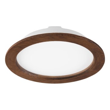 Χωνευτό Φωτιστικό LED WOODY SPOT LED/23,5W/230V 4000K κεράσι ø 23,5 cm