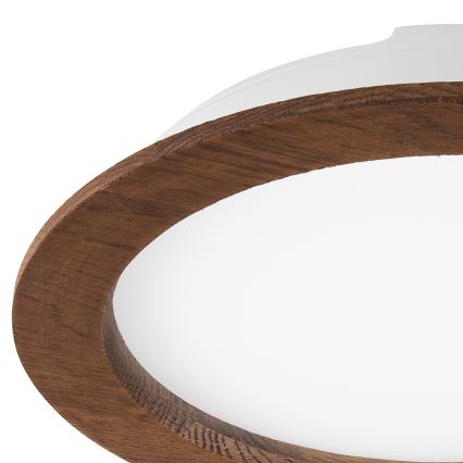 Χωνευτό Φωτιστικό LED WOODY SPOT LED/23,5W/230V 4000K κεράσι ø 23,5 cm