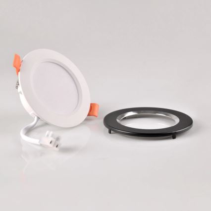 Χωνευτό Φωτιστικό LED ZOE LED/4,8W/230V μαύρο