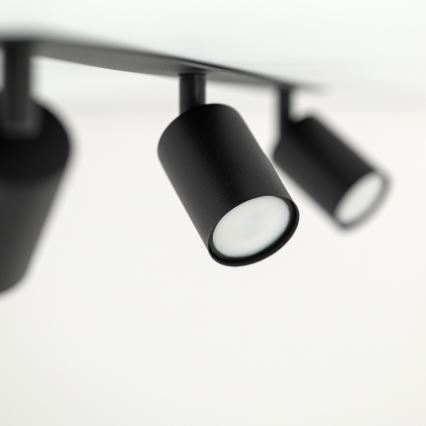 Χωνευτό φωτιστικό σποτ NEX 3xGU10/10W/230V μαύρο