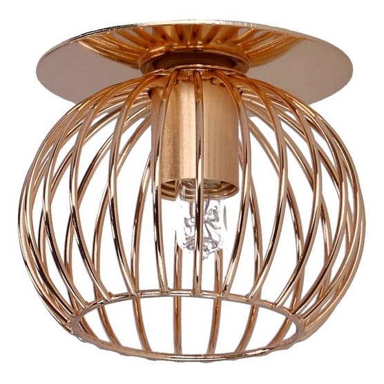 Χωνευτό φωτιστικό σποτ SK 93 1xG9/40W/230V χρυσαφί