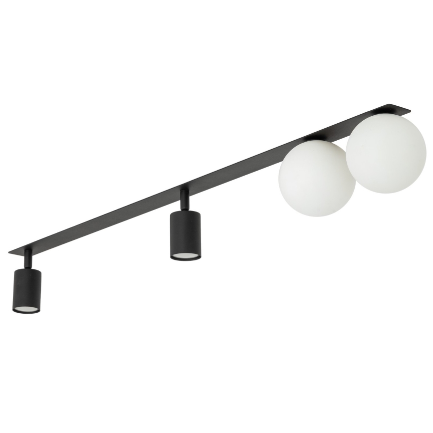 Χωνευτό φωτιστικό σποτ VOX 2xG9/8W/230V + 2xGU10/10W μαύρο