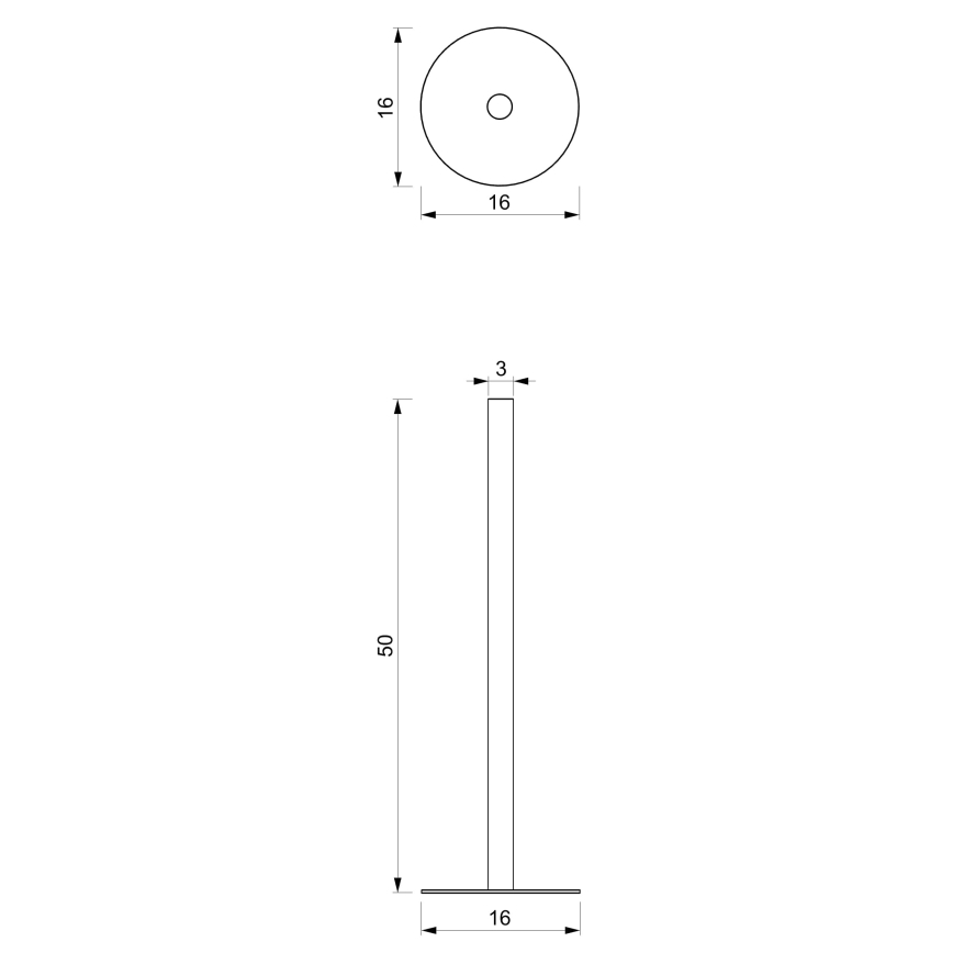 Χαρτοθήκη μπάνιου 51 cm λευκό