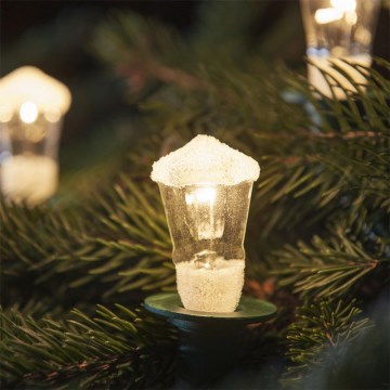 Χριστουγεννιάτικα λαμπάκια LANTERN 12xE10/10,7m θερμό λευκό, Κατασκευάζονται στην Ευρώπη