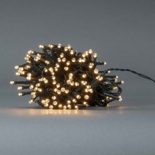 Χριστουγεννιάτικα λαμπάκια LED 192xLED/7 λειτουργίες/3xAA 14,9m IP44 ζεστό λευκό