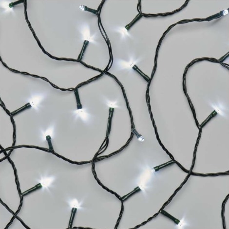 Χριστουγεννιάτικα λαμπάκια LED  200xLED 11,5m ψυχρό λευκό