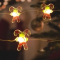 Χριστουγεννιάτικα λαμπάκια LED 20xLED/2xAA 2,2m ζεστό λευκό