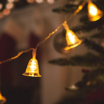 Χριστουγεννιάτικα λαμπάκια LED 20xLED/3xAA 2,3m ζεστό λευκό