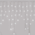 Χριστουγεννιάτικα λαμπάκια LED εξωτερικού χώρου 300xLED/8 λειτουργίες10m IP44 ψυχρό λευκό + τηλεχειριστήριο