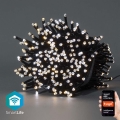 Χριστουγεννιάτικα λαμπάκια LED εξωτερικού χώρου 400xLED/8 λειτουργίες 25m IP65 Wi-Fi Tuya θερμό έως ψυχρό λευκό