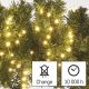 Χριστουγεννιάτικα λαμπάκια LED εξωτερικού χώρου 600xLED/17m IP44 ζεστό λευκό