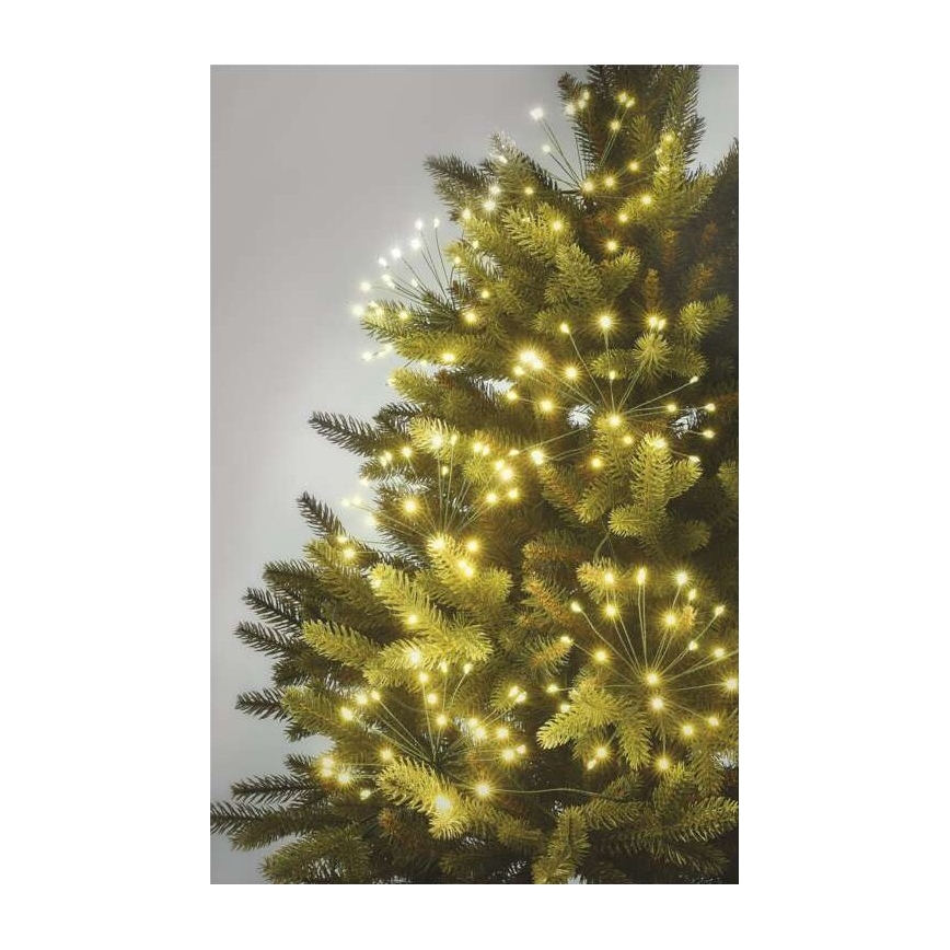 Χριστουγεννιάτικα φωτάκια LED Σειρά 450xLED/11m ζεστό λευκό