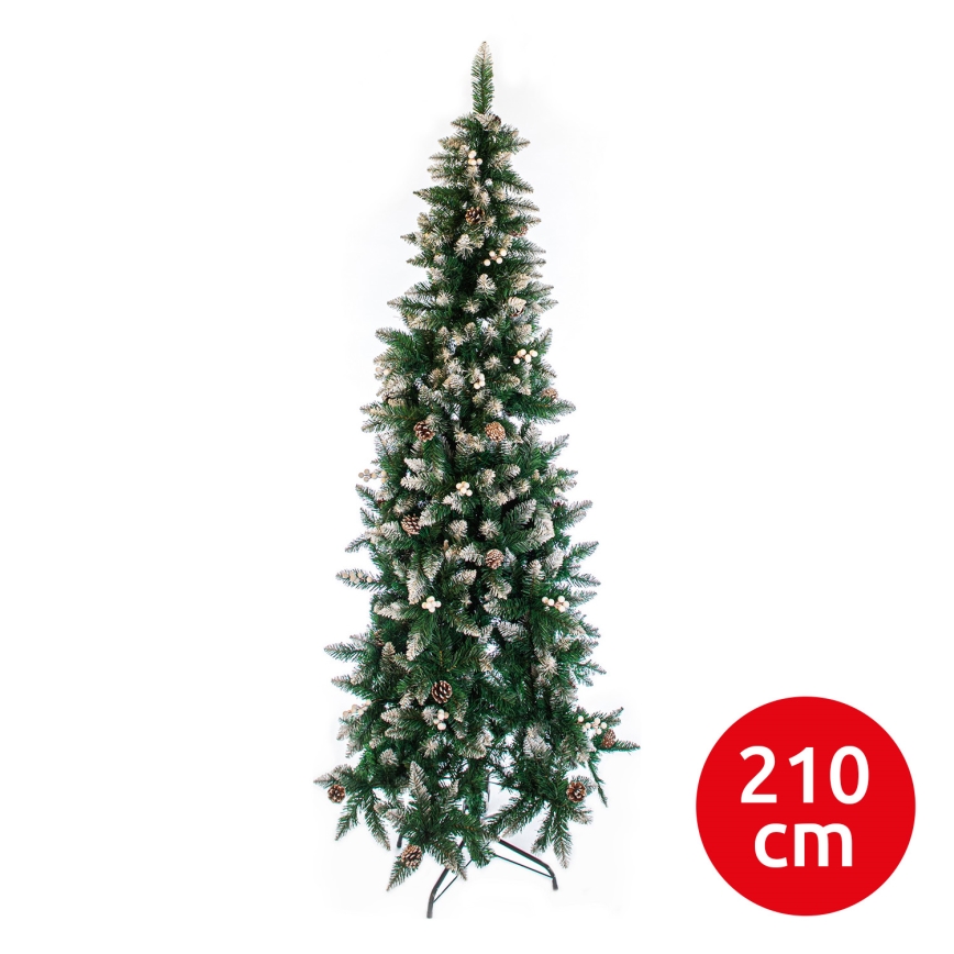 Χριστουγεννιάτικο δέντρο SLIM 210 cm έλατο