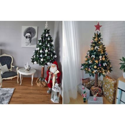 Χριστουγεννιάτικο δέντρο σε κορμό 220 cm πεύκο