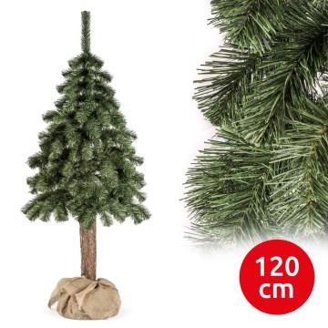 Χριστουγεννιάτικο δέντρο σε κορμό NATURAL 120 cm έλατο