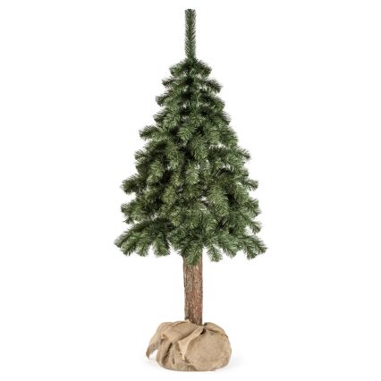Χριστουγεννιάτικο δέντρο σε κορμό NATURAL 120 cm έλατο