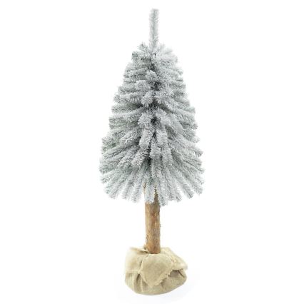 Χριστουγεννιάτικο δέντρο σε κορμό NATURAL WITH SNOW 150 cm έλατο