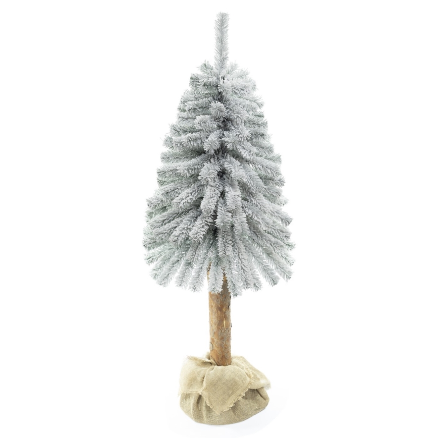 Χριστουγεννιάτικο δέντρο σε κορμό NATURAL WITH SNOW 150 cm έλατο