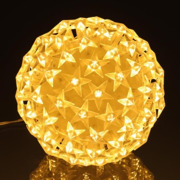 Χριστουγεννιάτικο διακοσμητικό LED LED/230V/θερμό λευκό σφαίρα