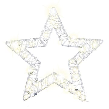 Χριστουγεννιάτικο διακοσμητικό LED LED/3xAA/θερμό λευκό αστέρι