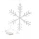Χριστουγεννιάτικο διακοσμητικό παραθύρου LED 16xLED/3xAA ζεστό λευκό