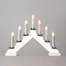 Χριστουγεννιάτικο κερί LED FILAMENT 7xLED/0,2W/230V