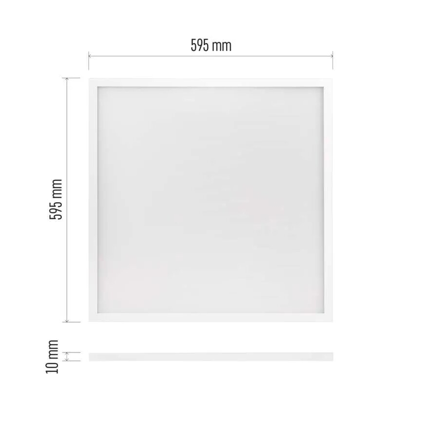 Χωνευτό πάνελ οροφής LED PROXO LED/33W/230V 4000K 60x60 cm λευκό