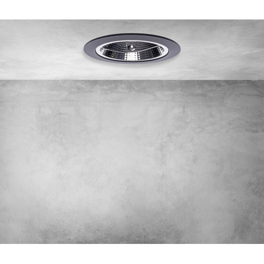 Χωνευτό φως REDONDO 1xAR111 - GU10/25W/230V