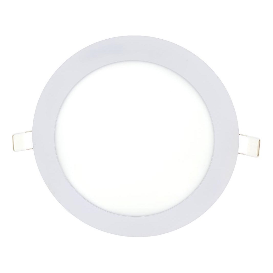 Χωνευτό Φωτιστικό LED CIRCLE LED/15W/230V 6500K διάμετρος 18,8 cm λευκό