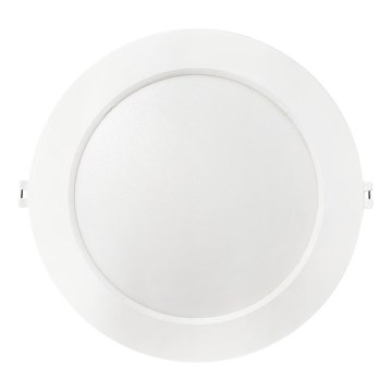 Χωνευτό Φωτιστικό LED CIRCLE LED/18W/230V 4000K διάμετρος 22 cm λευκό