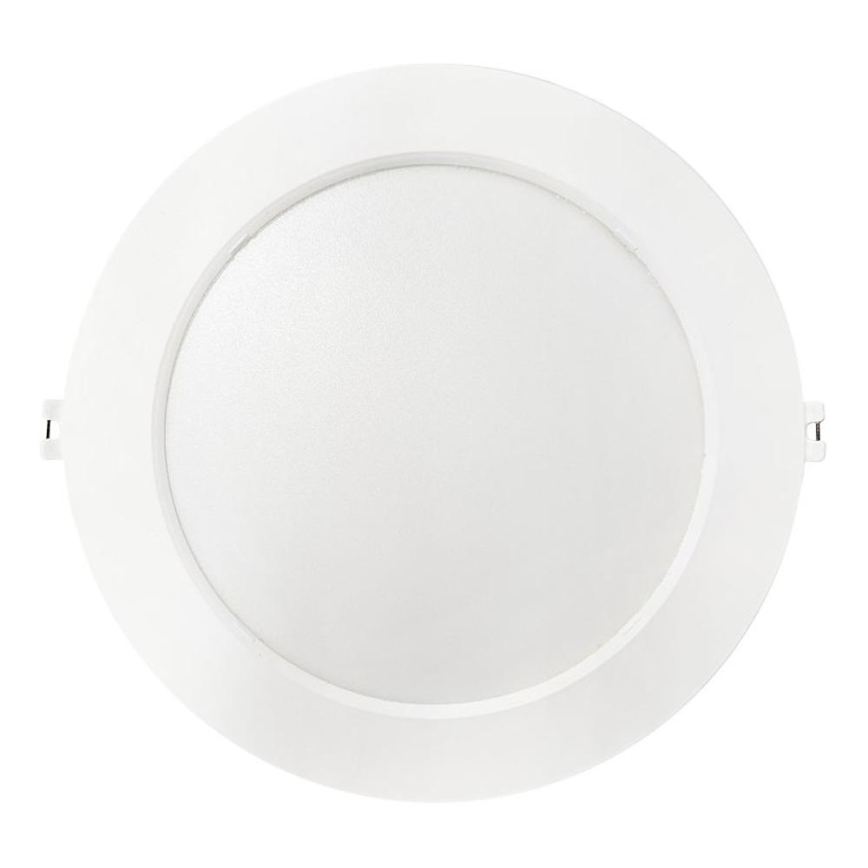 Χωνευτό Φωτιστικό LED CIRCLE LED/18W/230V 4000K διάμετρος 22 cm λευκό