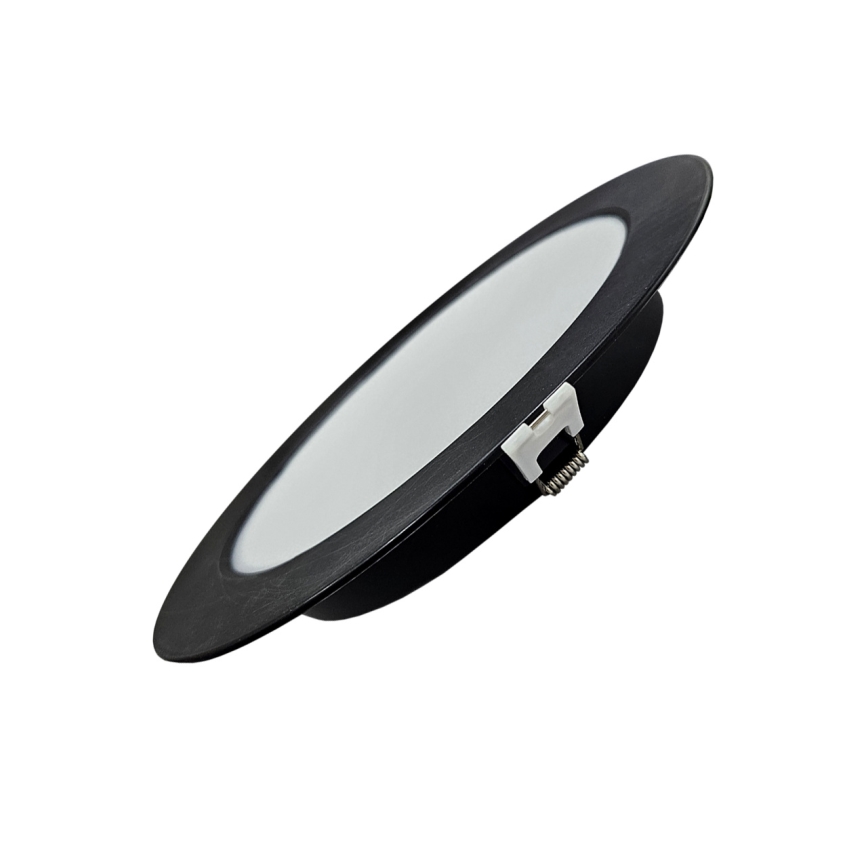 Χωνευτό Φωτιστικό LED CIRCLE LED/18W/230V 4000K διάμετρος 22 cm μαύρο