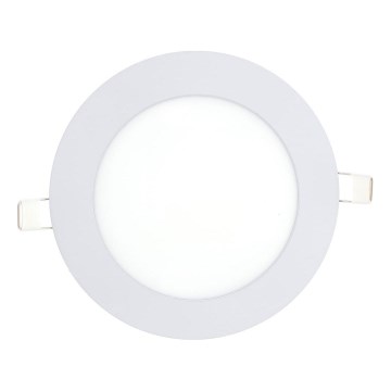 Χωνευτό Φωτιστικό LED CIRCLE LED/9W/230V 6500K διάμετρος 14,5 cm λευκό