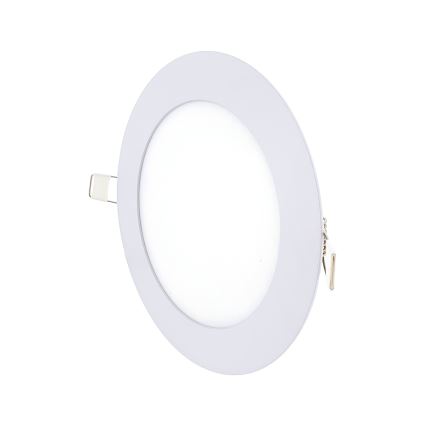 Χωνευτό Φωτιστικό LED CIRCLE LED/9W/230V 6500K διάμετρος 14,5 cm λευκό