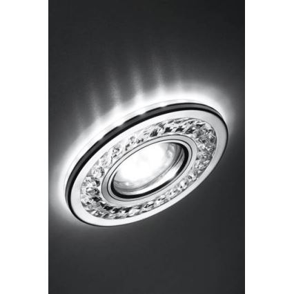 Χωνευτό Φωτιστικό LED EYE 1xGU10/50W + LED/3W/230V