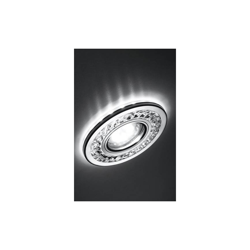 Χωνευτό Φωτιστικό LED EYE 1xGU10/50W + LED/3W/230V