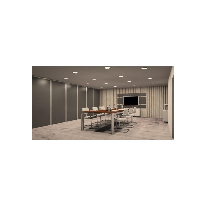 Χωνευτό Φωτιστικό LED LED/12W/230V IP40
