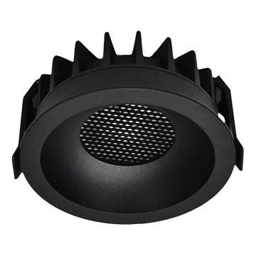 Χωνευτό Φωτιστικό LED LED/18W/230V 3000/4000/6400K ø 10,6 cm μαύρο