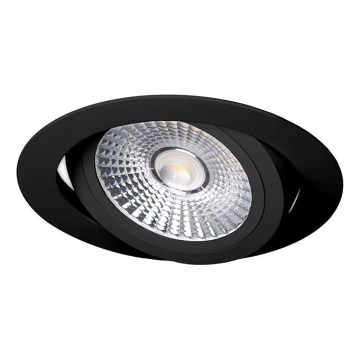 Χωνευτό Φωτιστικό LED LED/18W/230V 4000K διάμετρος 11,5 cm μαύρο